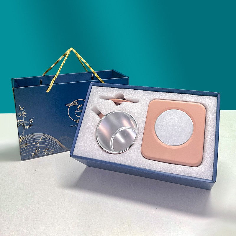 Sarah Express Portable Quick Cooling Cup - 400ml Rapid Refrigeration Beverage Chiller for Beer, Drinks & Heating - Kitchen Gadget Gift Box Pink