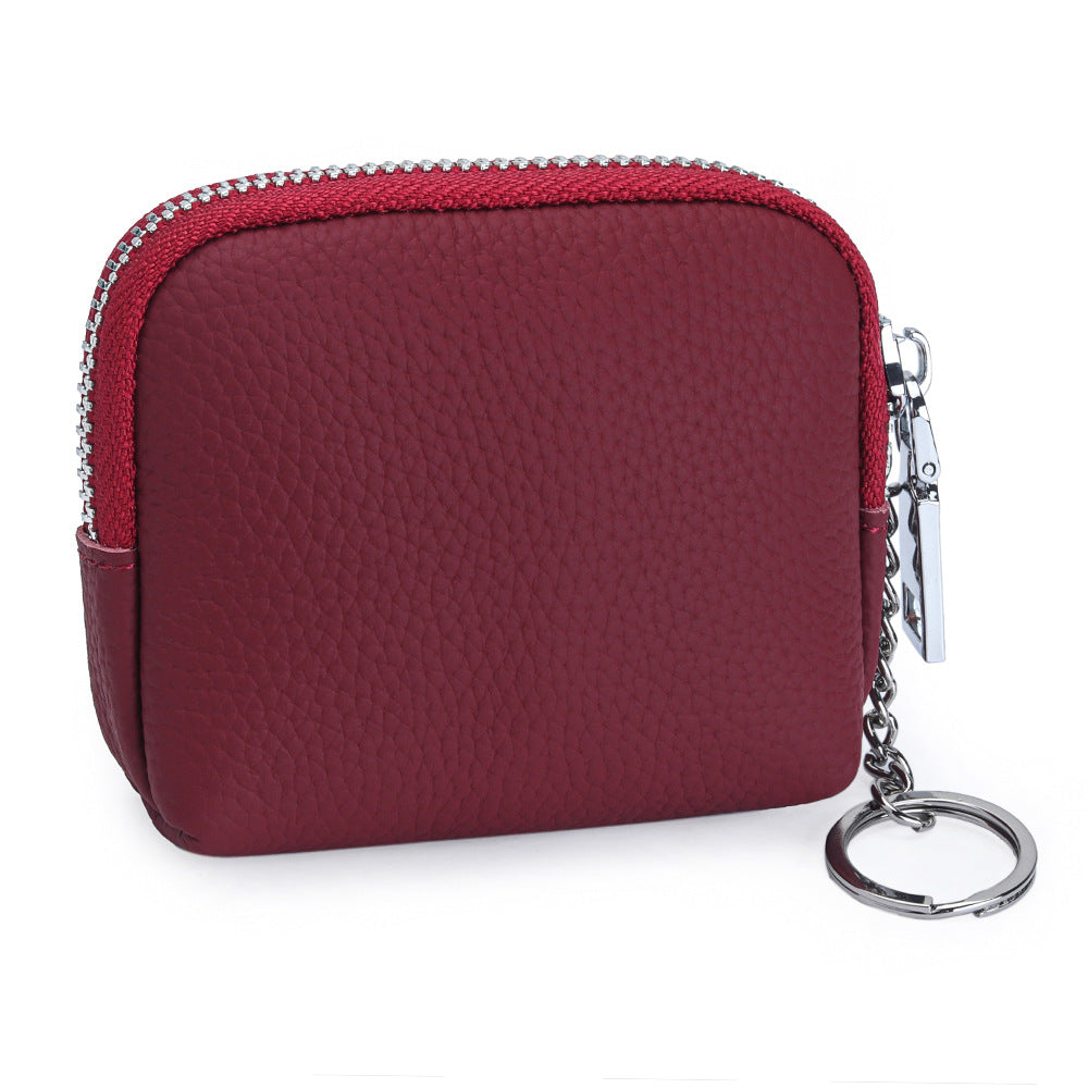 Sarah Express Mini Genuine Leather Wallet for Women – Slim Compact Bifold Card Holder