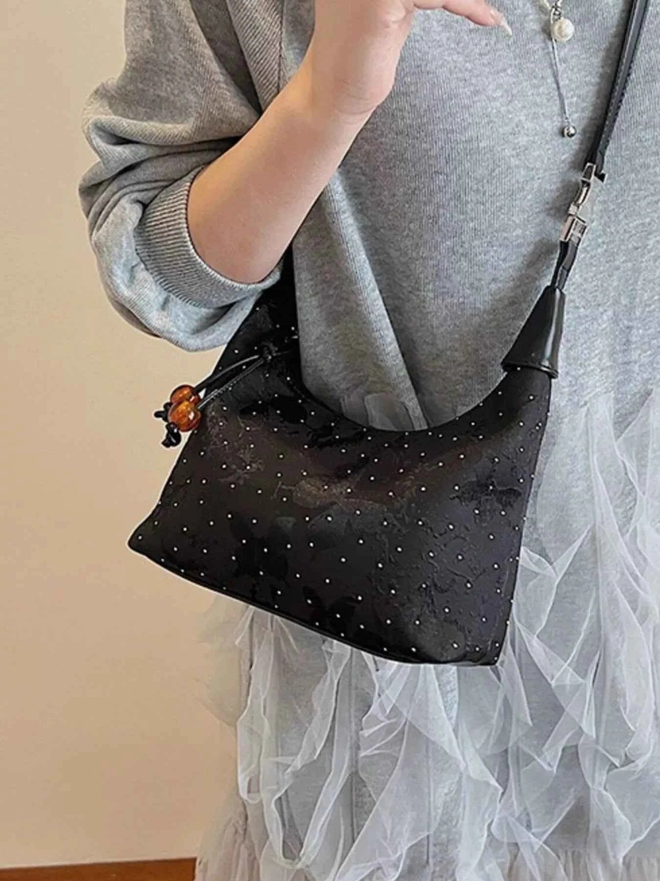 Polka Dot Crossbody Bag