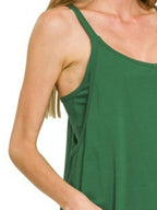 Cami Mini Dress with Built-in Romper Liner