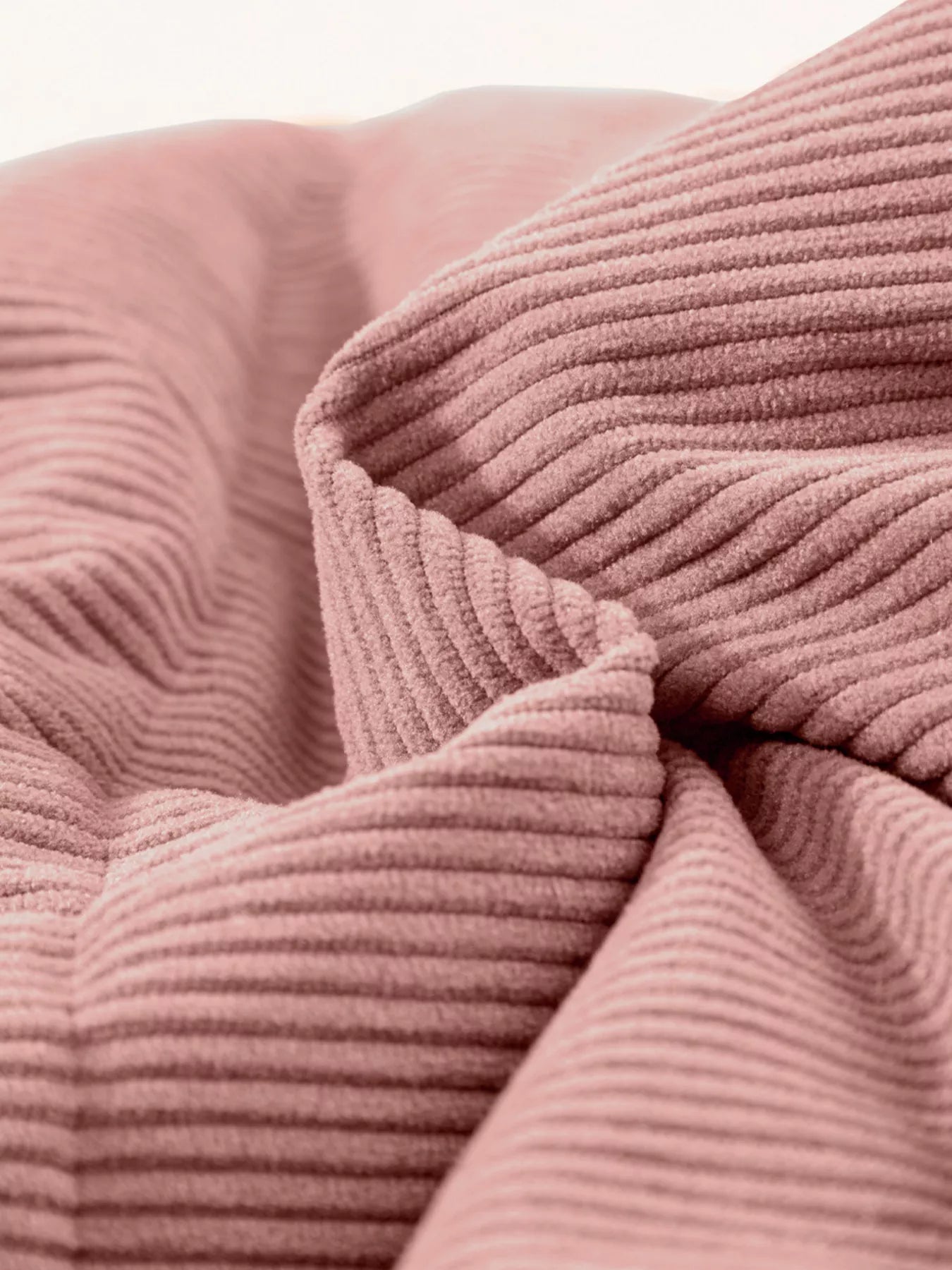 Sarah Express Women's Corduroy Stand Neck Zipped Puffer Vest