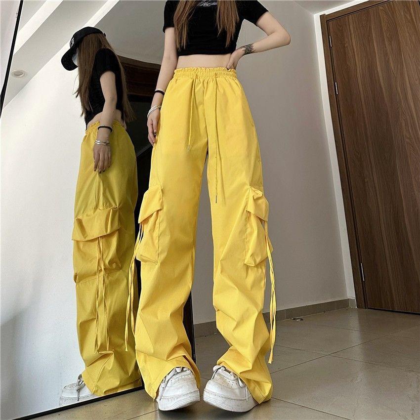 Sarah Express High Waist Quick Drying Retro Casual Pants