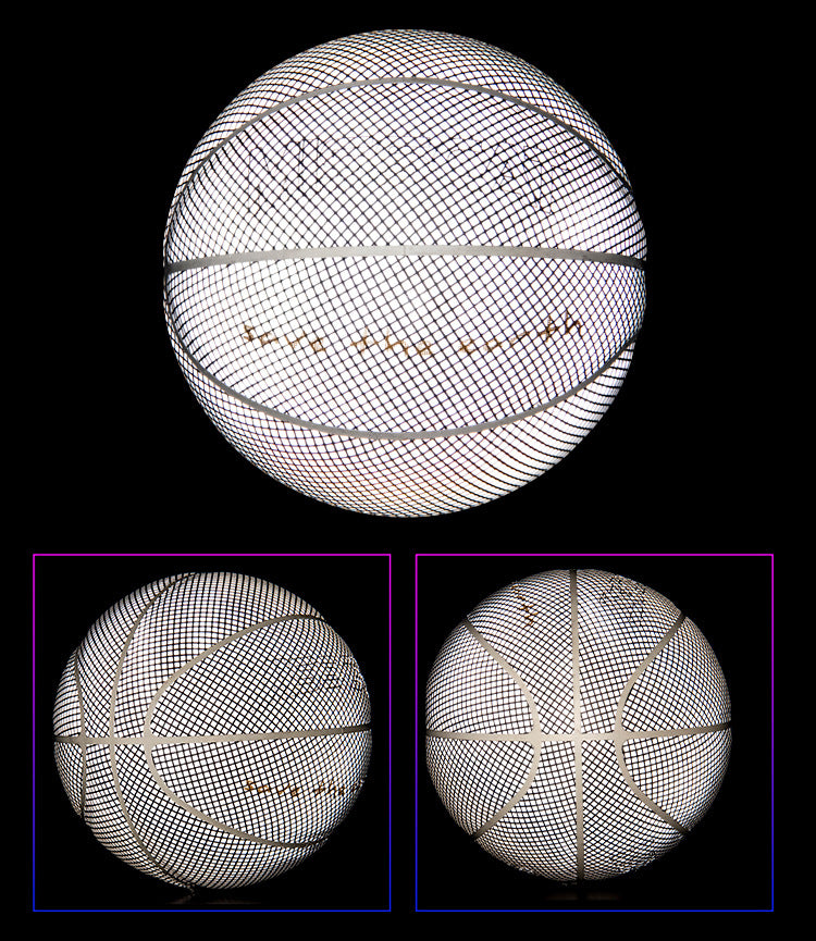 Sarah Express Luminous Glow in the Dark Basketball for Night Games - Official Size 7