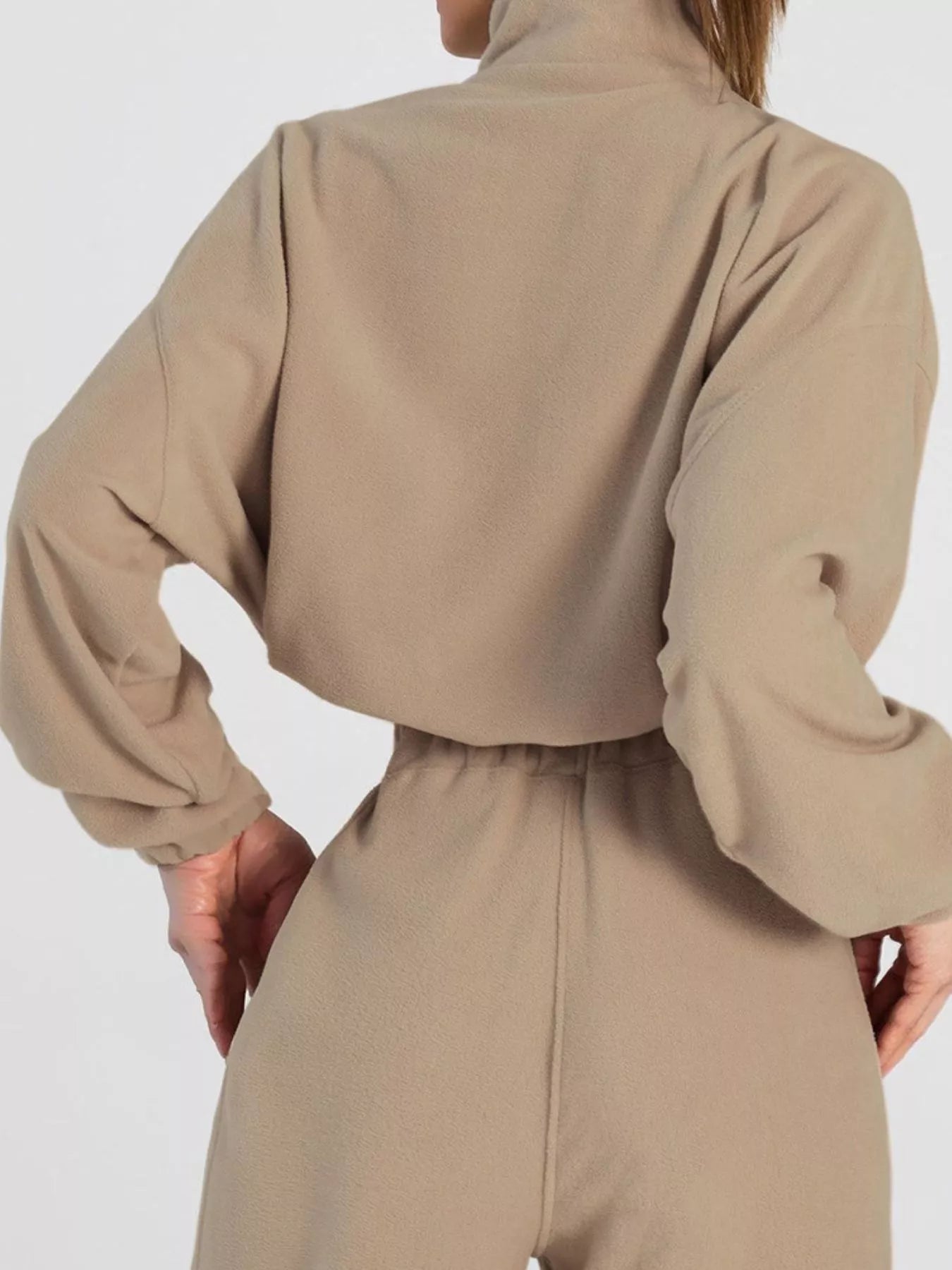 Sarah Express Women's Half Zip Sweatshirt and Pants Set