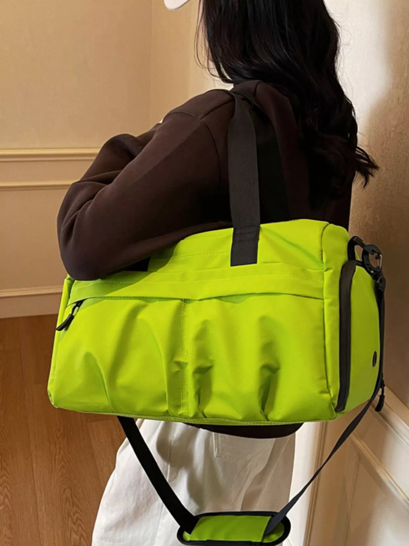 Sarah Express Oxford Cloth Travel Duffel Bag - Lightweight Medium Weekender Bag