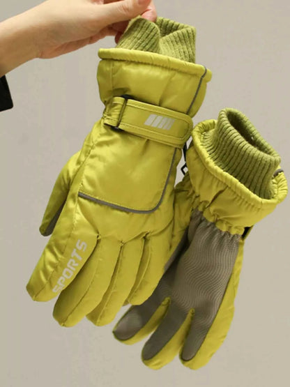Sarah Express Women's Waterproof Outdoor Winter Gloves - Thermal Insulated