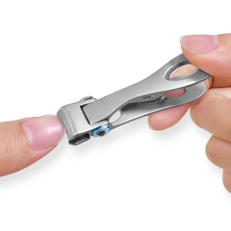 Sarah Express Premium Stainless Steel Nail Clippers for Thick Nails & Toenails - Professional Heavy Duty Trimmer