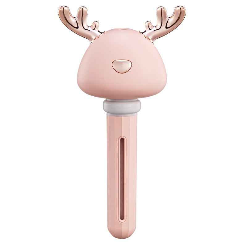 Sarah Express Donut Mini Humidifier USB Car Air Freshener - Portable Aromatherapy Diffuser Pink elk