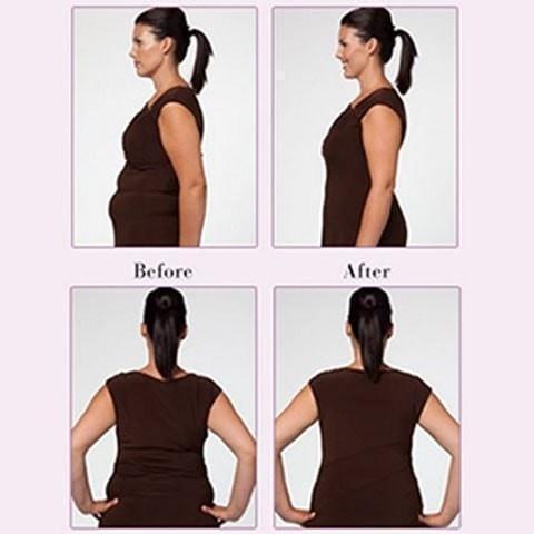 Sarah Express Women's Body Sculpting Tank Top Cami Shaper Compression U-Neck Shapewear