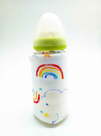 Sarah Express USB Baby Bottle Warmer - Portable Insulated Travel Heater for Nursing Bottles Rainbow