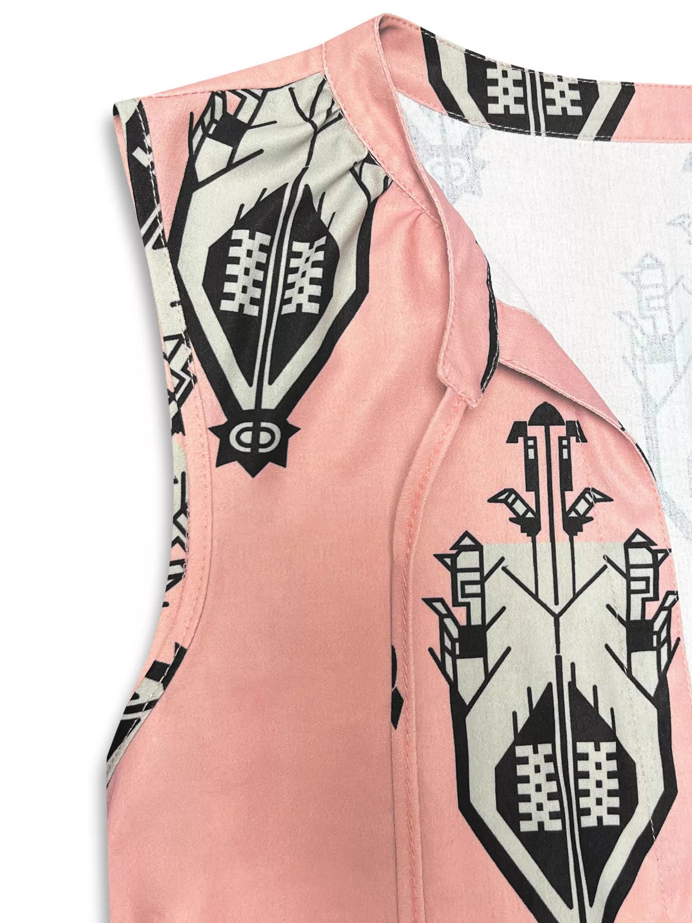 Sarah Express Women's Printed Sleeveless Maxi Dress