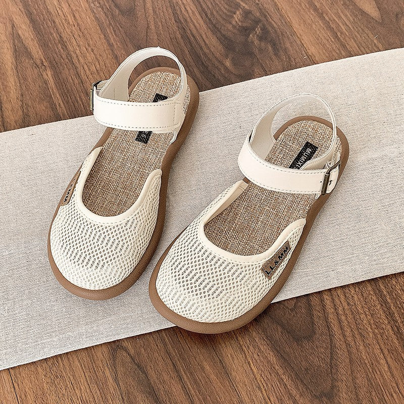Sarah Express Breathable Mesh Sandals Beige