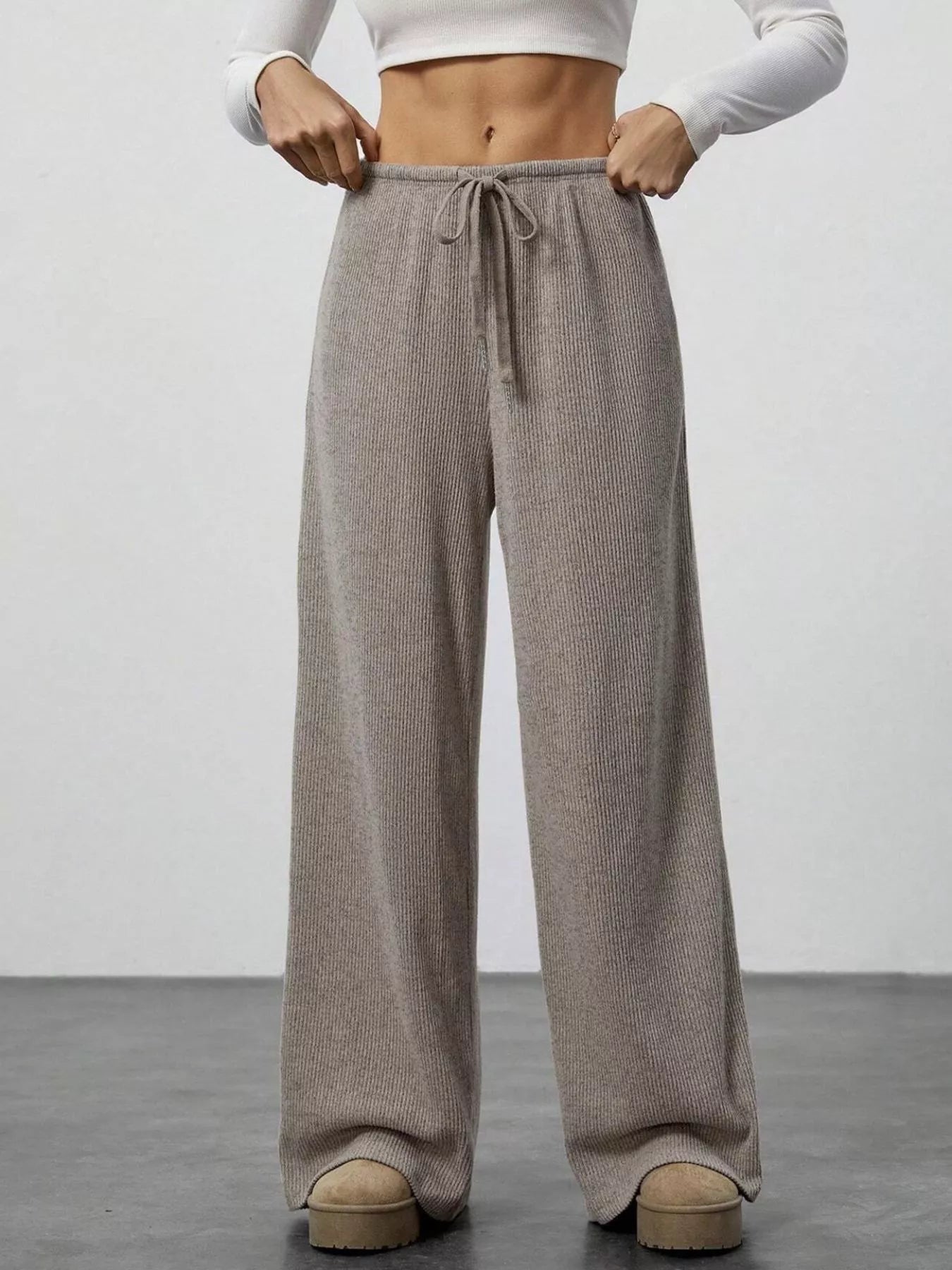 Sarah Express Women's Relaxed Fit Drawstring Pants