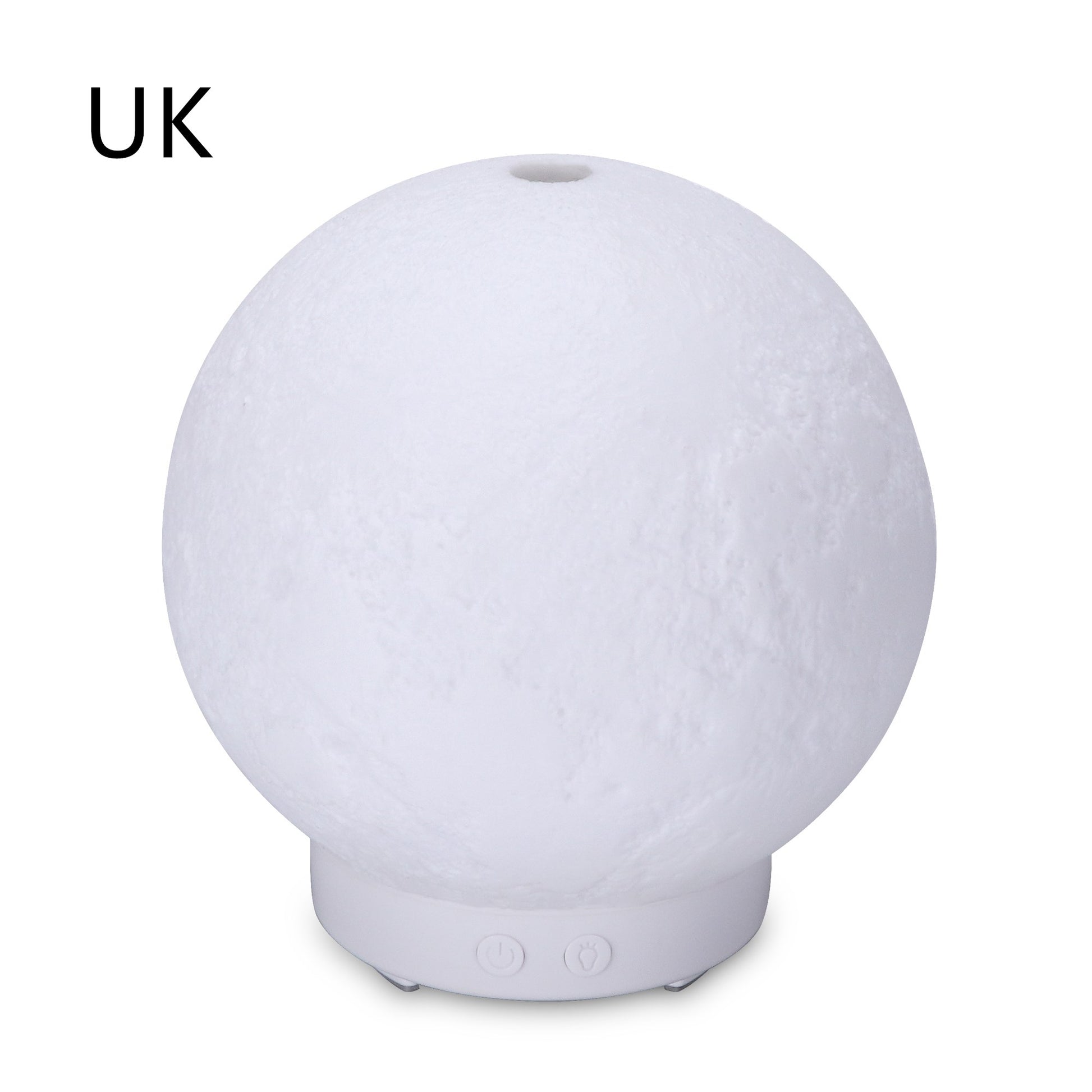 Sarah Express Moon Light Ultrasonic Humidifier Aroma Diffuser Essential Oil Aromatherapy Mist Maker White base UK