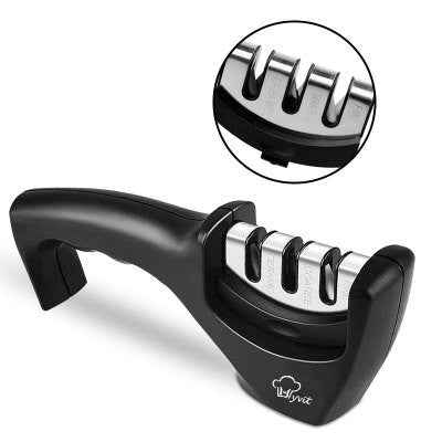 Sarah Express Premium Diamond Tungsten Steel Knife Sharpener - Professional Kitchen Blade Sharpening Tool