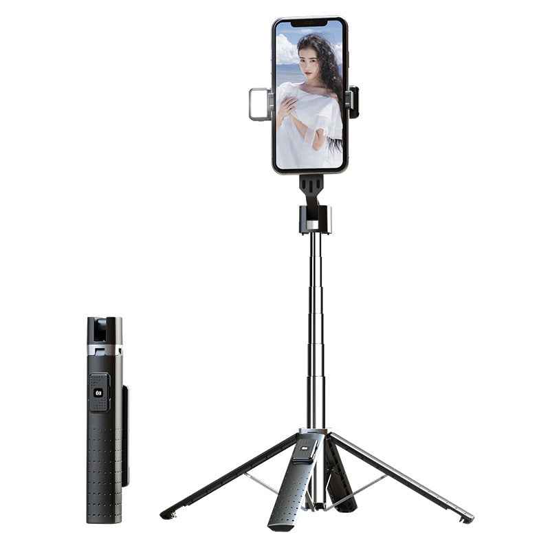 Sarah Express Bluetooth Selfie Stick Tripod with LED Fill Light - Extendable Phone Holder Stand 2 Style USB