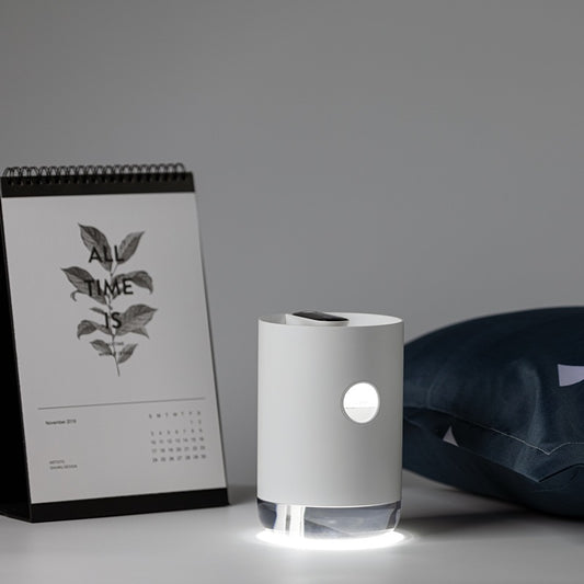 Sarah Express Portable Air Humidifier 1L with LED Night Light & Battery Display