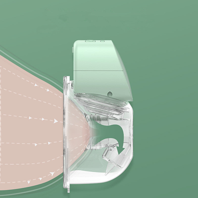 Sarah Express Wearable Hands-Free Electric Breast Pump - USB Rechargeable Silent Portable Milk Extractor