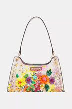 Sarah Express Women's Dreams Blossom Shoulder Bag - Vegan Leather Floral Embellished Handbag DREAMS BLOSSOM One Size