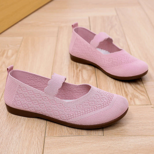 Sarah Express Breathable Slip-On Soft-Soled Non-Slip Casual Flat Shoes