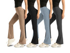 Sarah Express Women's High Waist Flared Yoga Pants Lifting Compression Leggings
