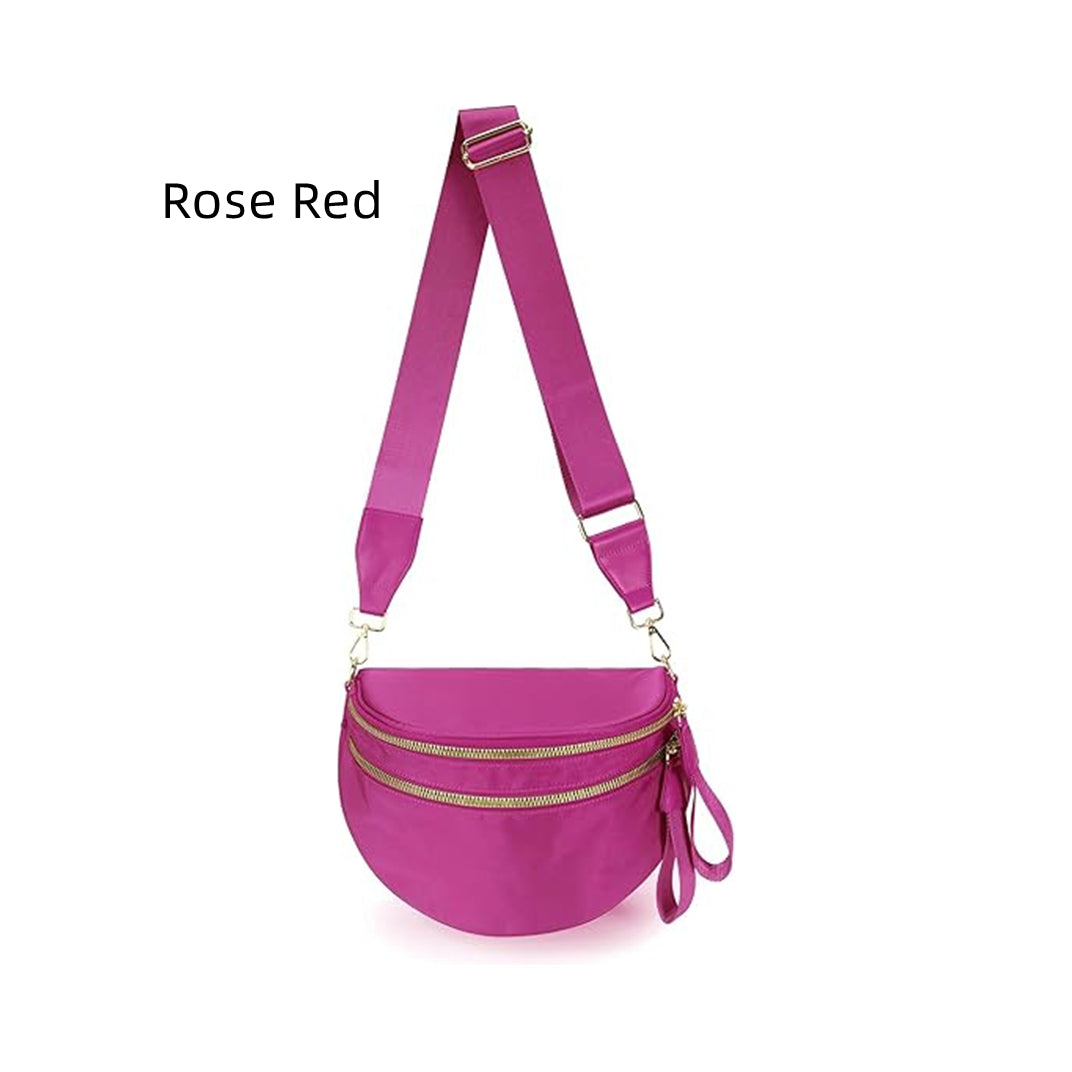 Sarah Express New Stylish Crossbody Shoulder Bag For Women Rose Red 27x22x14cm