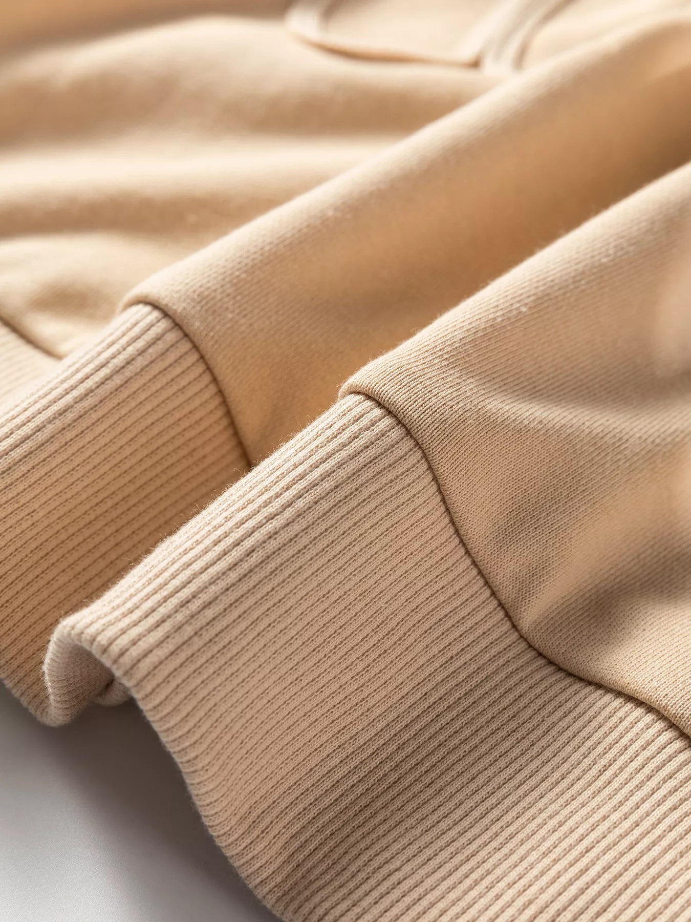 Sarah Express Women's Embroidered Floral Drop Shoulder Sweatshirt - Beige Crewneck Pullover