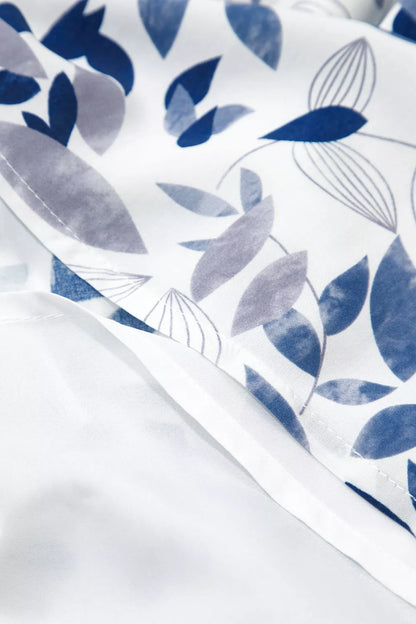 Sarah Express Women's Smocked Bodice Short Puff Sleeve Tiered Floral Midi Dress