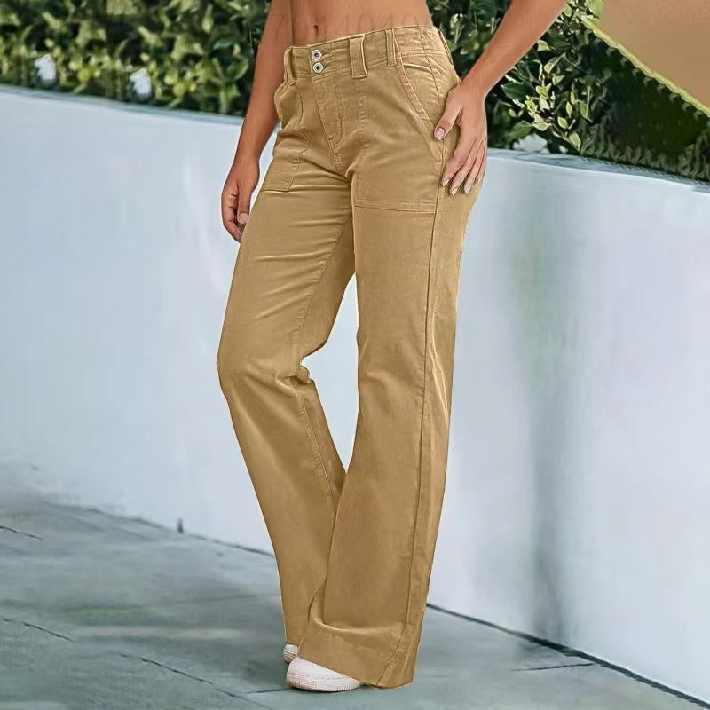Sarah Express Lightweight Bootcut Athletic Pants Zipper Pocket Workout Leggings