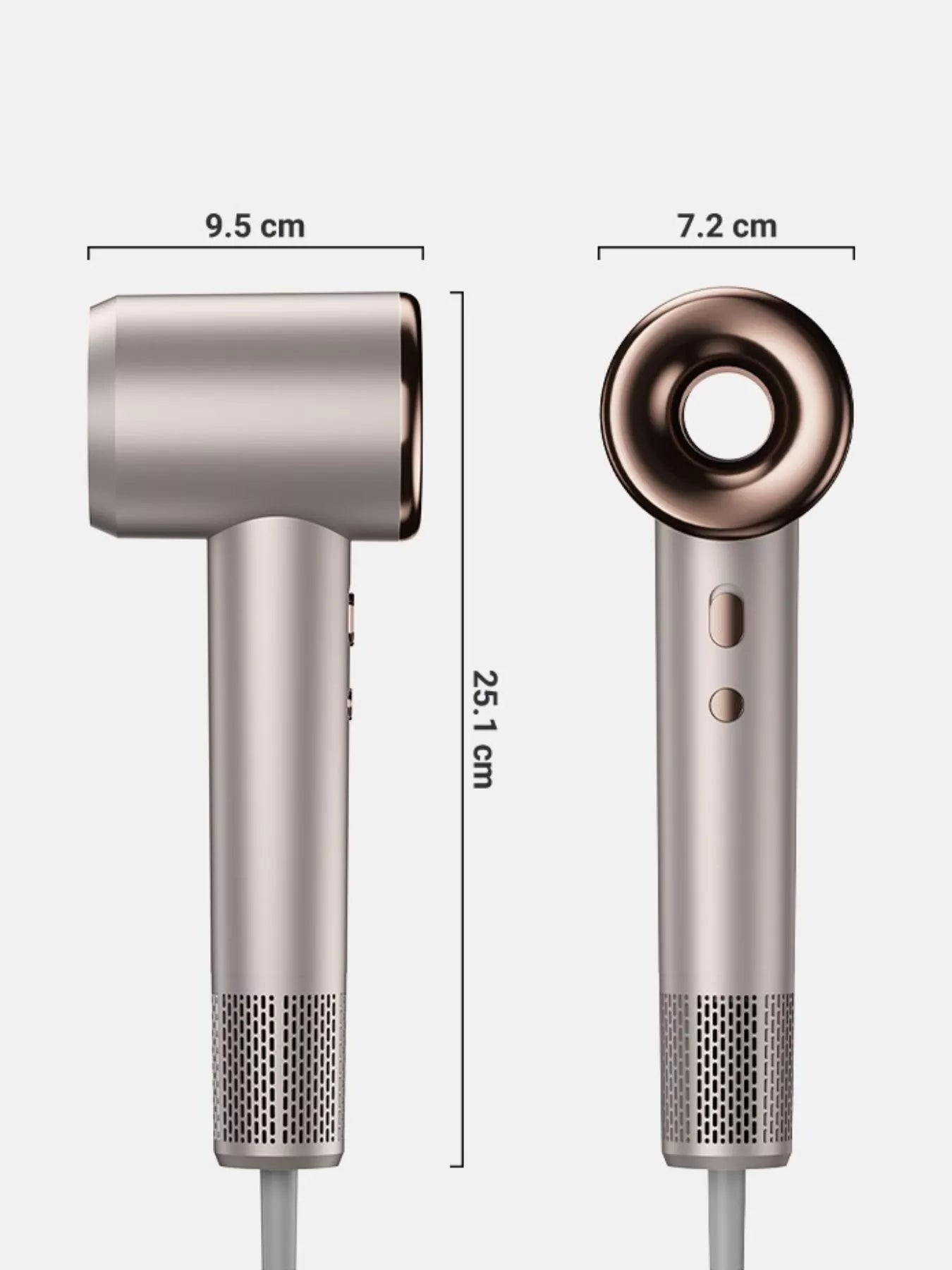 Sarah Express Professional Multi-Speed Hair Dryer with Negative Ion Technology