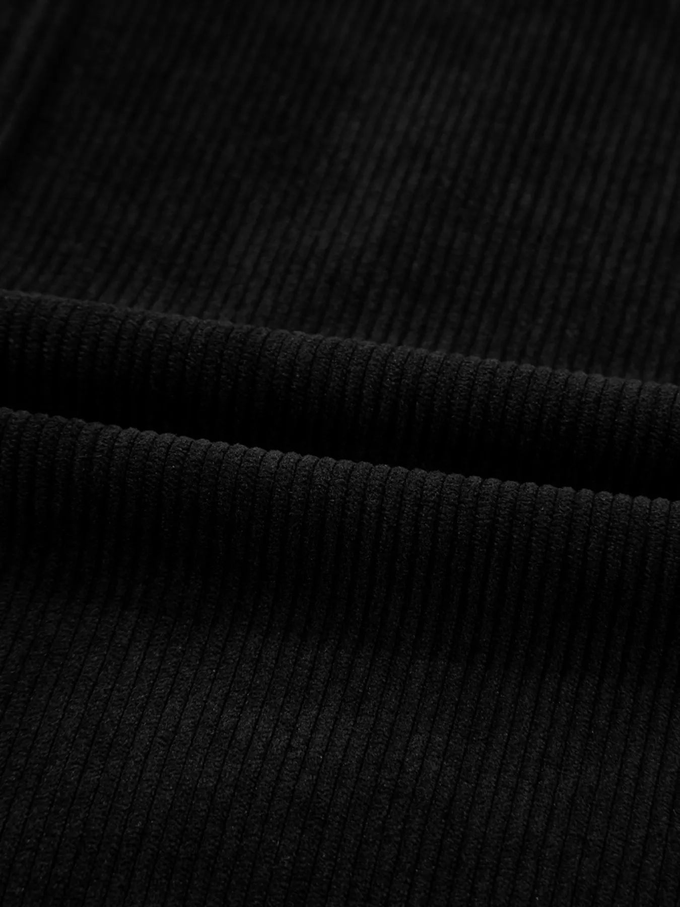 Sarah Express Women's Corduroy Sleeveless Mini Dress with Patched Pockets