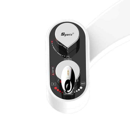 Sarah Express Self-Cleaning Bidet Toilet Attachment - Dual Nozzle Hot Cold Water Spray for Feminine Hygiene