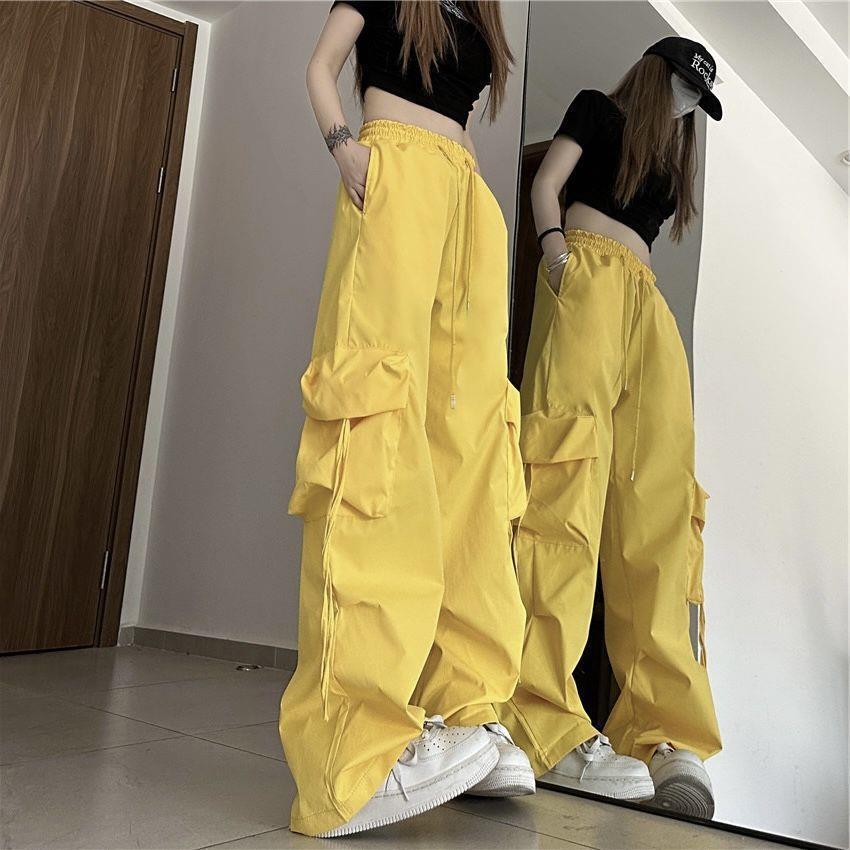 Sarah Express High Waist Quick Drying Retro Casual Pants