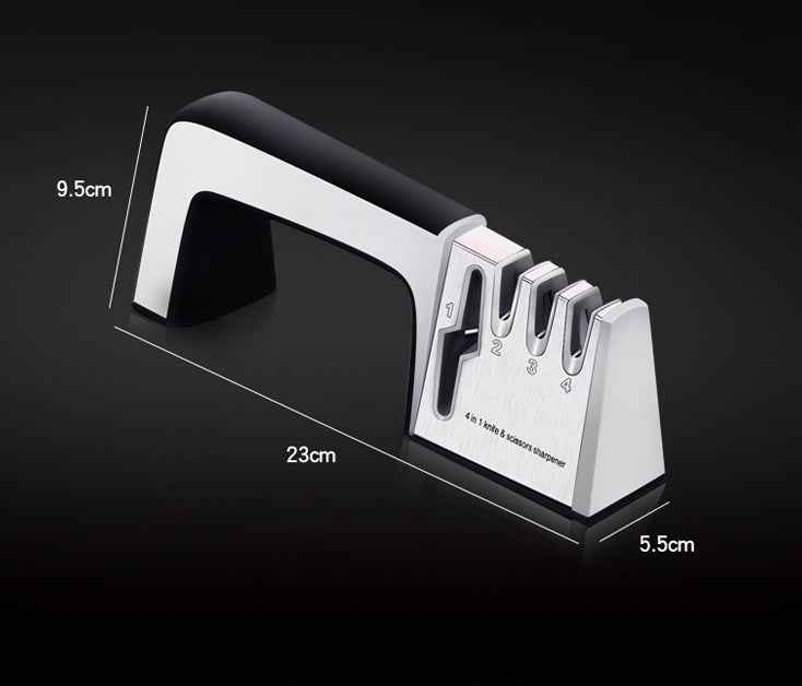 Sarah Express Professional Knife Sharpener - 3-Stage Blade Sharpening Tool for Kitchen Knives