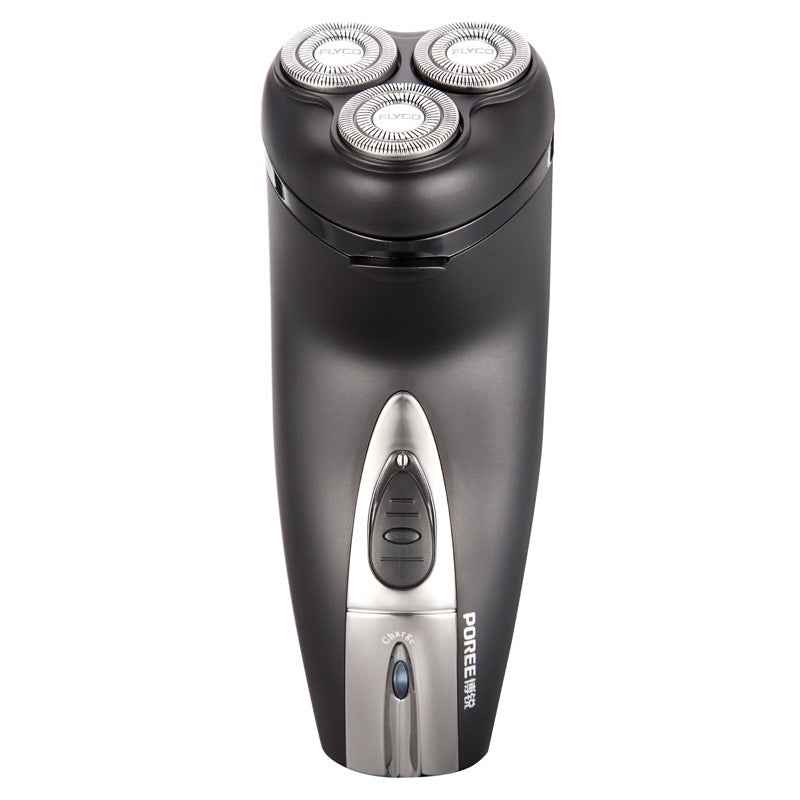 Sarah Express 3-Blade Rechargeable Electric Shaver for Men - Cordless Rotary Razor with LED Indicator
