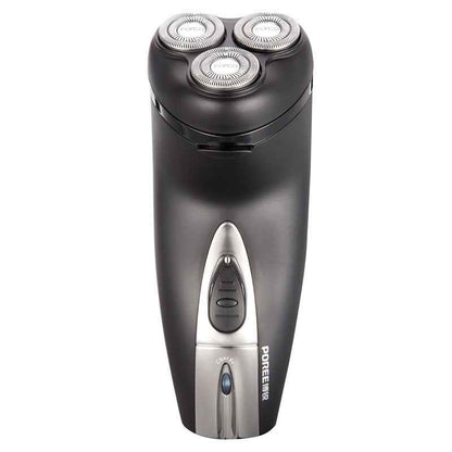 Sarah Express 3-Blade Rechargeable Electric Shaver for Men - Cordless Rotary Razor with LED Indicator