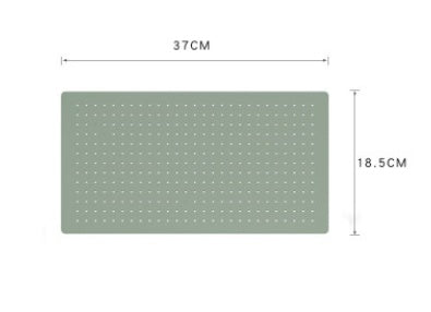 Sarah Express Nordic Pegboard Wall Organizer - Kitchen Tool Storage Rack Green Small