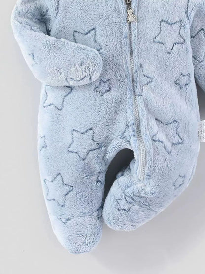 Sarah Express Children's Plush Hooded One-Piece