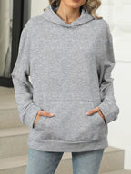 Sarah Express Women's Kangaroo Pocket Long Sleeve Hoodie