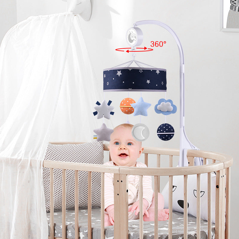 Sarah Express Musical Baby Crib Mobile with Rotating Stars - Soothing Nursery Toy