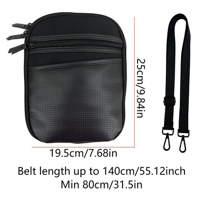 Sarah Express Magnetic Quick Release Holster Crossbody Shoulder Bag for Men – Lightweight Oxford Cloth Black B model 27 X 20 X 5.5