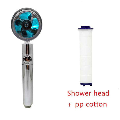 Sarah Express 360° Rotating High Pressure Shower Head with Water Saving Technology Set4