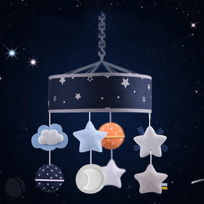 Sarah Express Musical Baby Crib Mobile with Rotating Stars - Soothing Nursery Toy