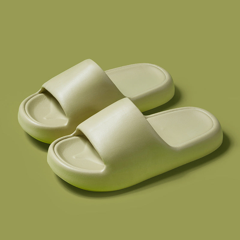 Sarah Express Bread Shoes Home Slippers Bean green