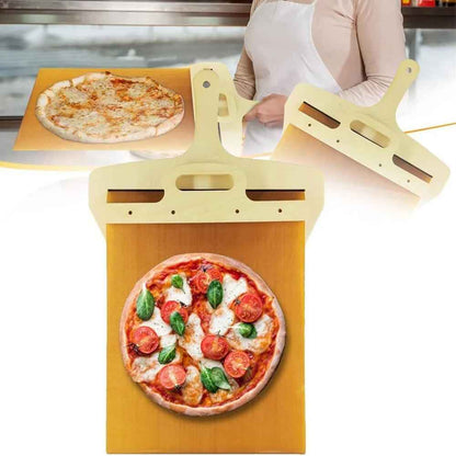 Sarah Express Non-Stick Pizza Peel & Transfer Shovel - Food Grade Kitchen Baking Tool