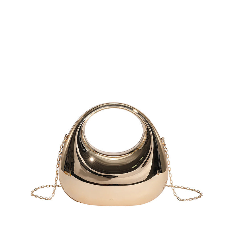 Sarah Express Acrylic Box Bag Light Gold