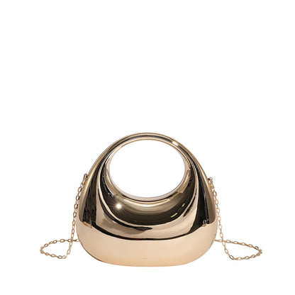 Sarah Express Acrylic Box Bag Light Gold
