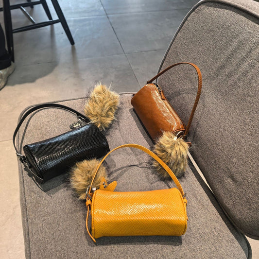 Sarah Express Mini Crossbody Bag Women PU Leather Shoulder Handbag with Star Charm