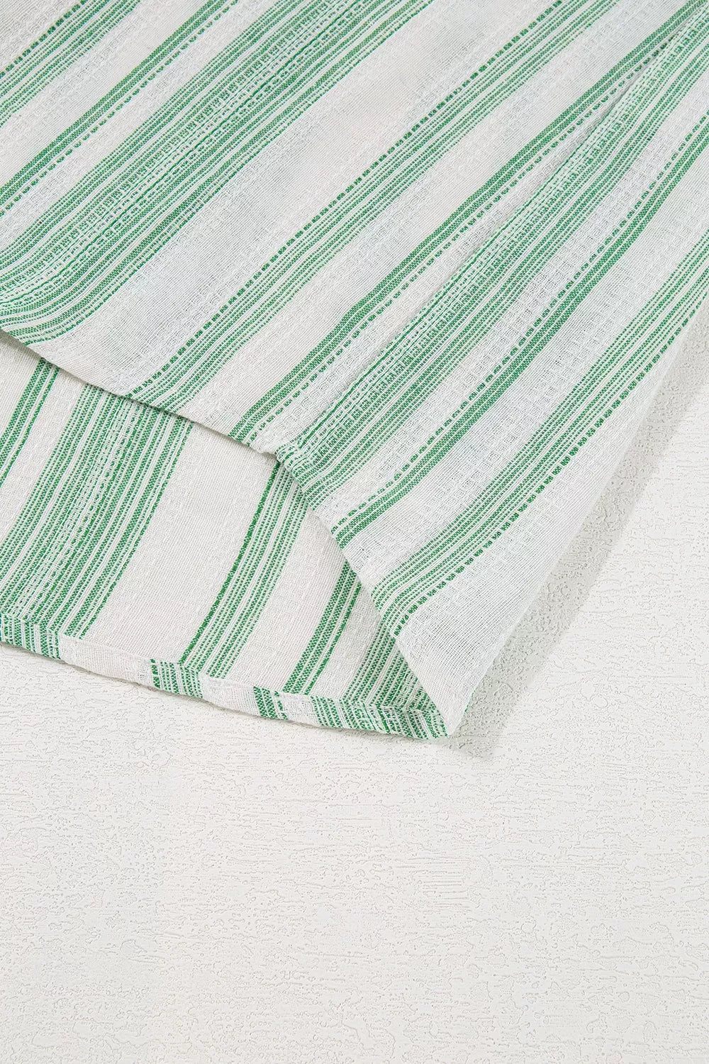 Sarah Express Women's Breathable Gauze Half Button Short Sleeve Casual Blouse