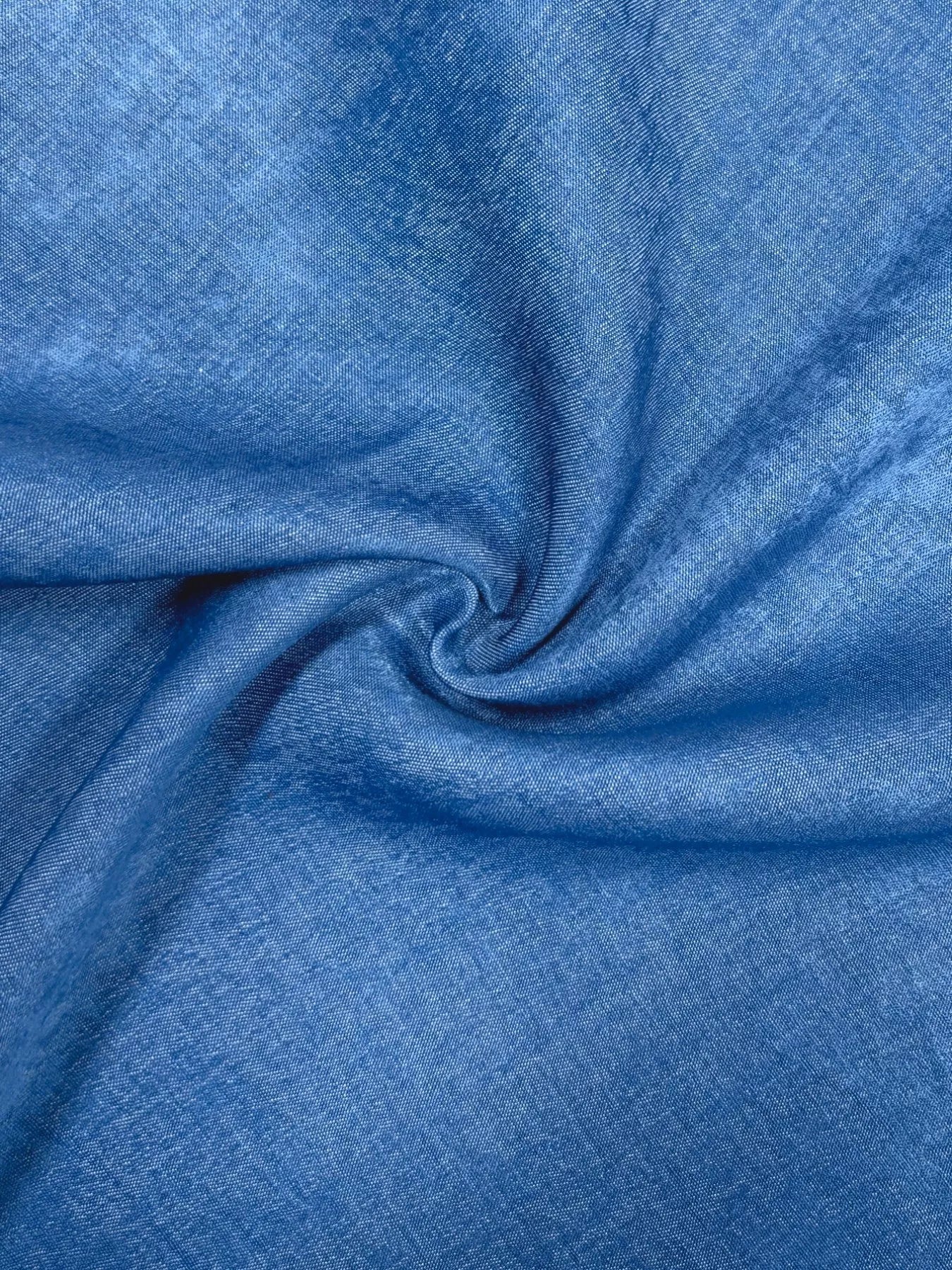 Sarah Express Women's Plus Size Collared Neck Half Button Blouse